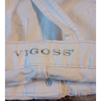 Vigoss Girls Size XLarge White Overall Shorts