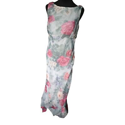 Scott McClintock Women's Size 10 Vintage Floral Maxi Dress