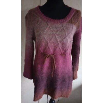 Art and Soul Womens Size Large Wool Blend Long Sweater