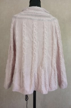 Soft Surroundings Women's Size Petite Large Pink Sweater